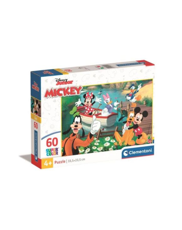 Puzzle 60 elementów Clementoni DISNEY CLASSICS Mickey Guffy Pluto