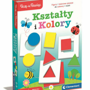 ZABAWKA EDUKACYJNA KSZTAŁTY I KOLORY CLEMENTONI