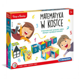 Gra edukacyjna dla dzieci Matematyka w kostce Clementoni