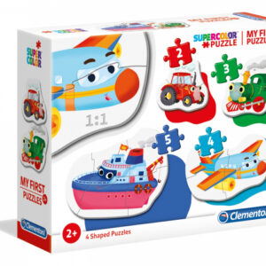 Puzzle 2-3-4-5 MOJE PIERWSZE PUZZLE ŚRODKI TRANSPORTU