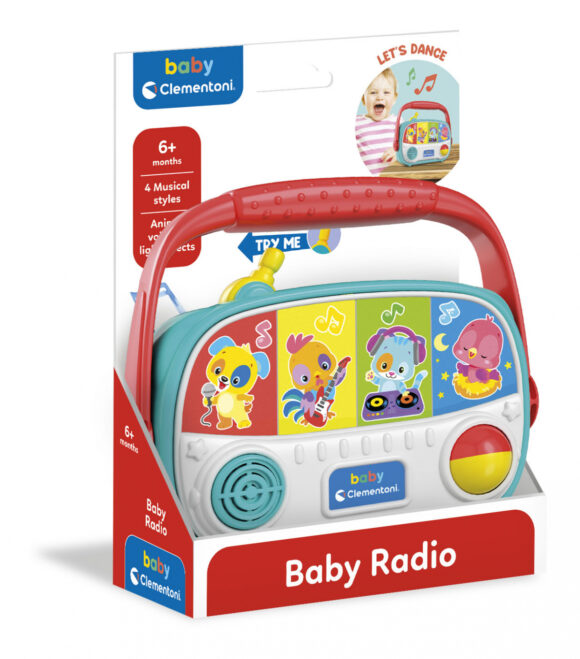 RADIO DLA DZIECI BABY RADIO CLEMENTONI