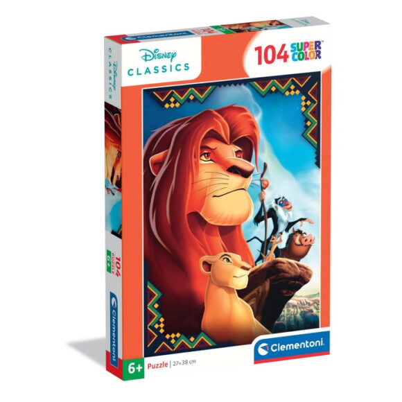 PUZZLE 104 ELEMENTY DISNEY KRÓL LEW CLEMENTONI
