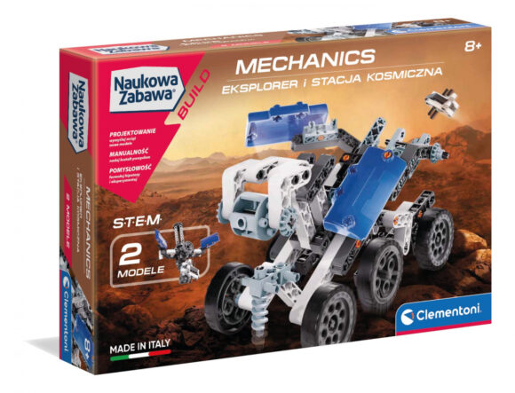 Pojazdy kosmiczne klocki model Stacja Kosmiczna NASA Laboratorium mechaniki