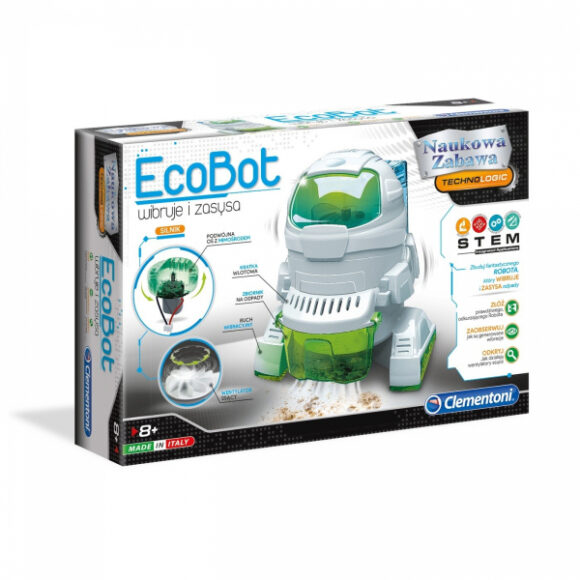 Robot odkurzacz sprzątający dla dzieci ECOBOT Clementoni