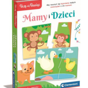 ZABAWA EDUKACYJNA DLA DZIECI MAMY I DZIECI CLEMENTONI