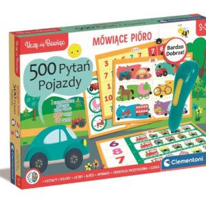 MÓWIĄCE PIÓRO DLA DZIECI 500 PYTAŃ POJAZDY CLEMENTONI