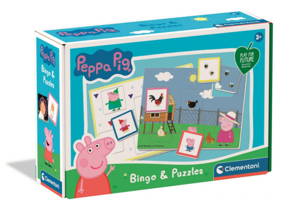 Gra dla dzieci Bingo Świnki Peppy Clementoni