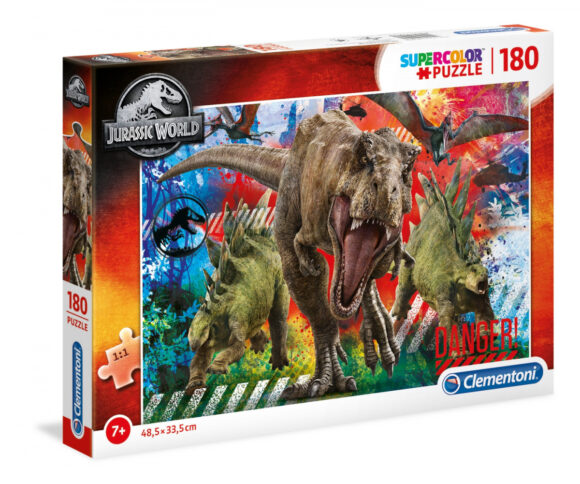 Puzzle 180 elementów Park Jurajski JURASSIC WORLD