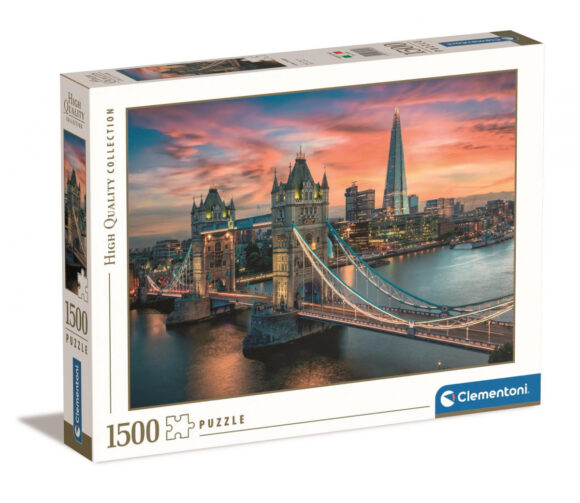 Puzzle 1500 elementów HQ LONDON TWILIGHT Clementoni