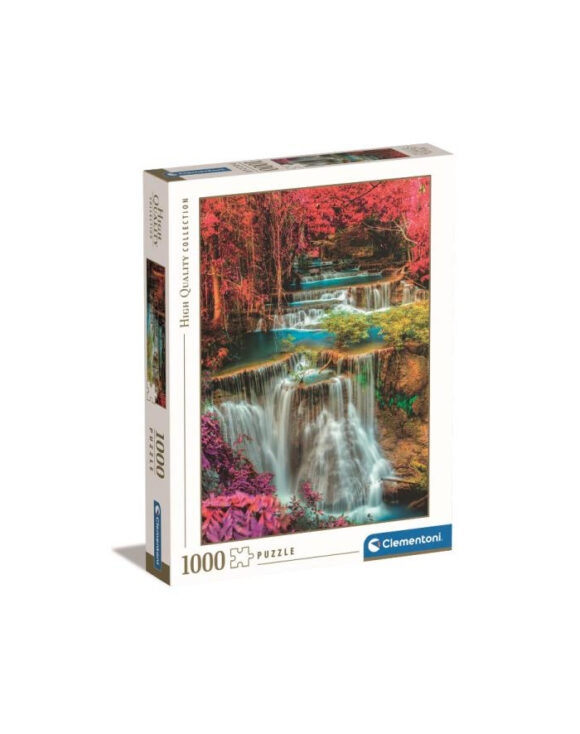 Puzzle 1000 elementów HQC COLOURFUL THAI FALLS 2024 wodospady Tajlandia
