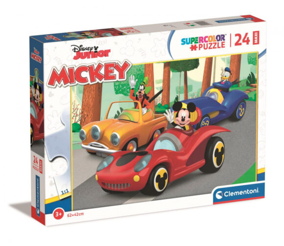 Puzzle 24 elementy Clementoni MAXI Disney Micky i Raźni Rajdowcy