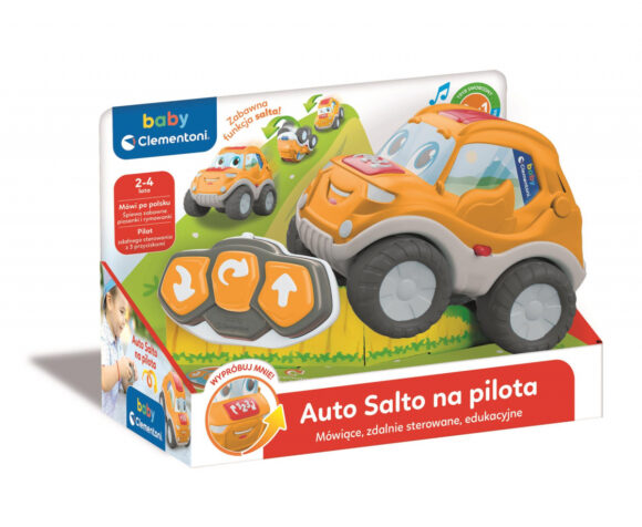 PRZEWROTNE AUTKO SALTO DLA DZIECI CLEMENTONI