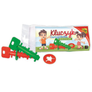 Zabawka motoryczna dla dzieci Kluczyk łamigłówka - 2 szt.