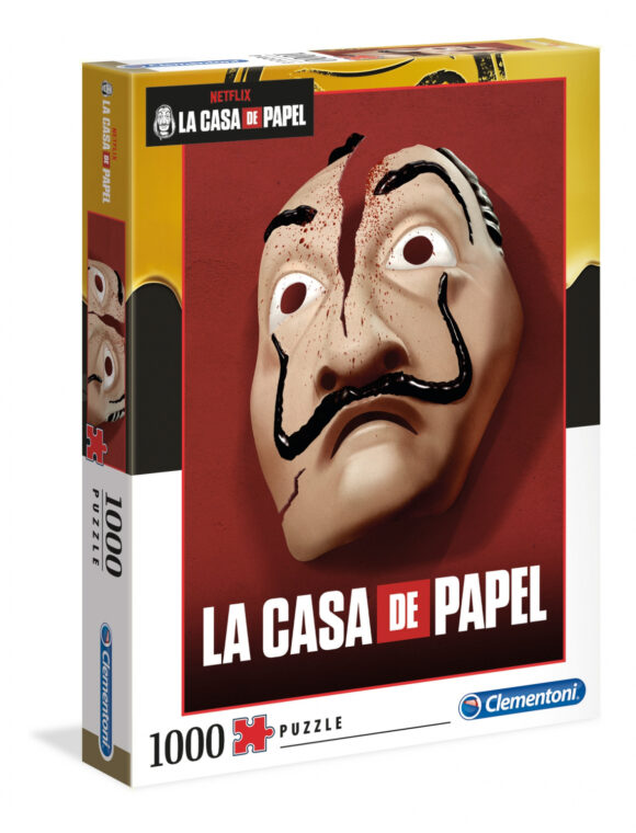 Puzzle 1000 elementów Clementoni La Casa de Papel Dom z Papieru