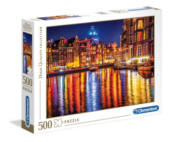 Puzzle 500 elementów Clementoni HQC Amsterdam