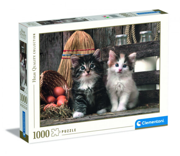 Puzzle 1000 elementów HQC Piękne kocięta