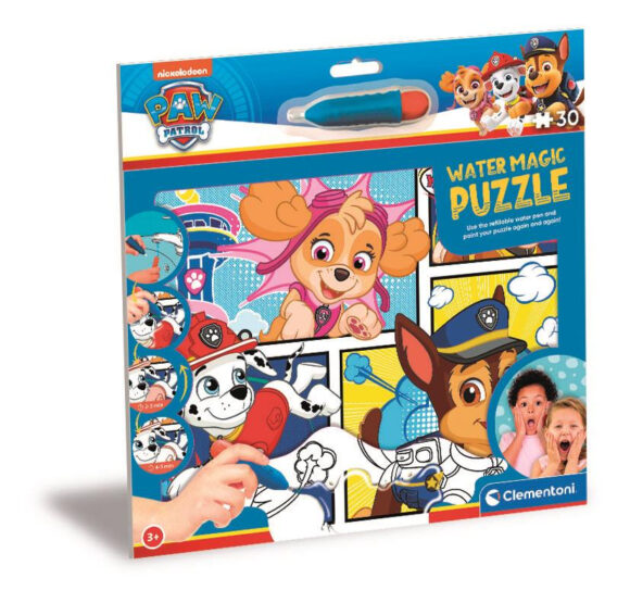 Puzzle wodne 30 elementów Clementoni Water Magic Psi Patrol