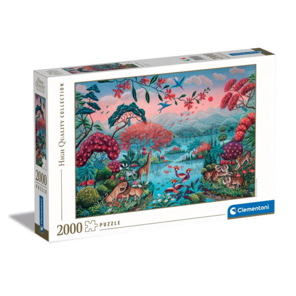 Puzzle 2000 elementów THE PEACEFUL JUNGLE DŻUNGLA