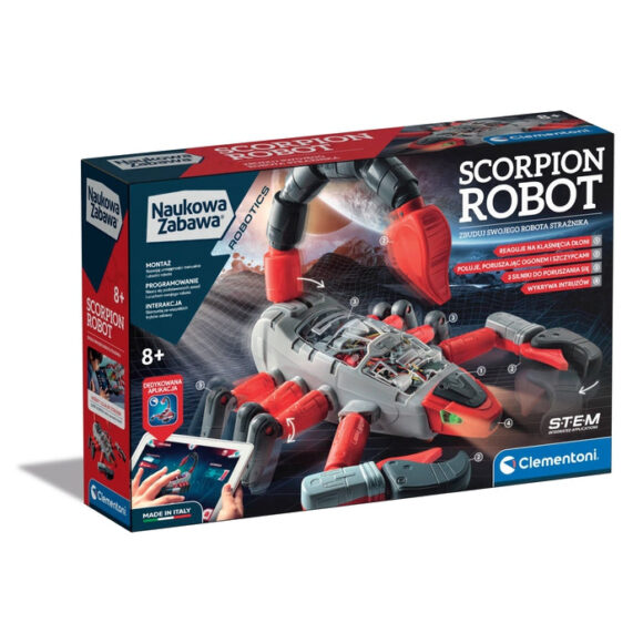 Mechaniczny Skorpion Zdalnie Sterowany Mecha Skorpion Clementoni