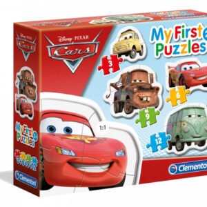 Puzzle dla dzieci 3-6-9-12 MOJE PIERWSZE PUZZLE CARS Auta Zygzak