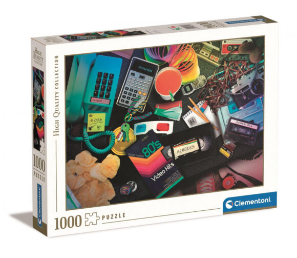 PUZZLE 1000 ELEMENTÓW HQC 80S NOSTALGIA VINTAGE LATA 80