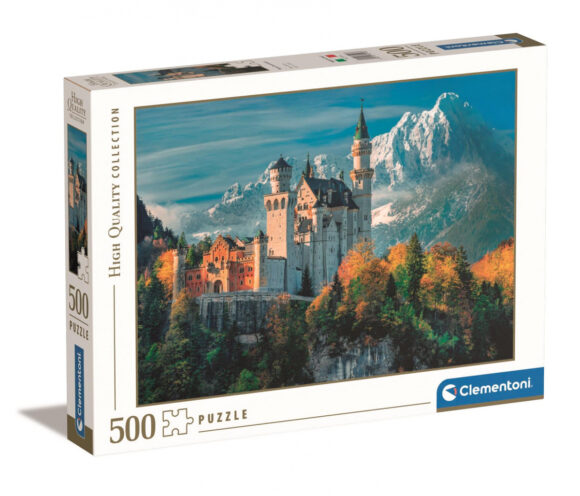 Puzzle 500 elementów Clementoni NEUSCHWANSTEIN CASTLE ZAMEK