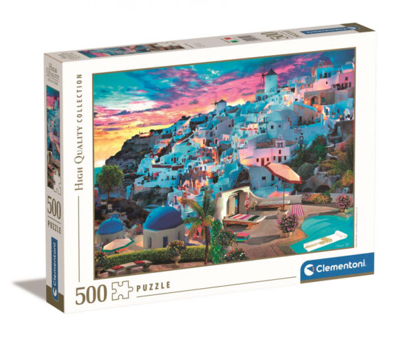 Puzzle 500 elementy GREECE VIEW Greckie Miasteczko