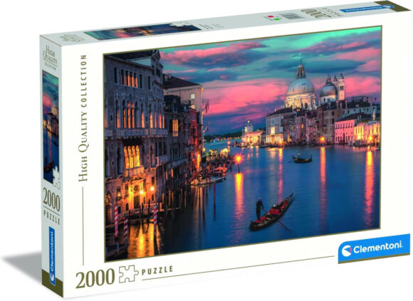 Puzzle 2000 elementów HQC Wenecja Włochy THE MAGNIFICENT GRAND CANAL