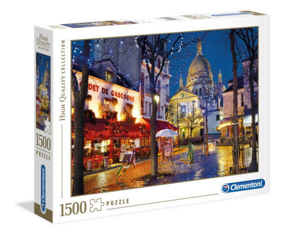 Puzzle 1500 elementów HQ Paris Montmartr Paryż