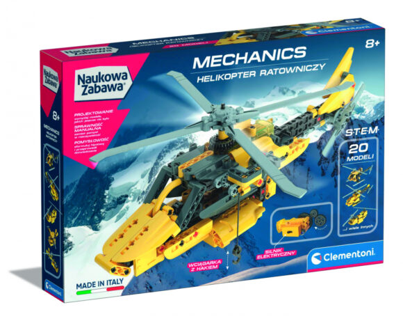 LABORATORIUM MECHANIKI - HELIKOPTER RATOWNICZY CLEMENTONI