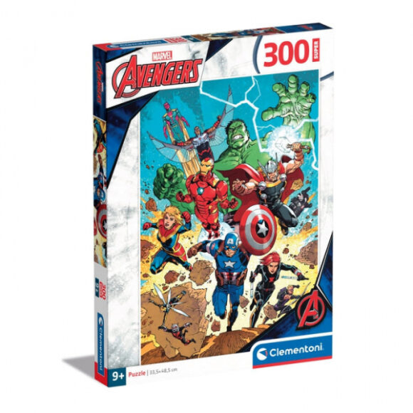 PUZZLE 300 ELEMENTÓW SUPER AVENGERS
