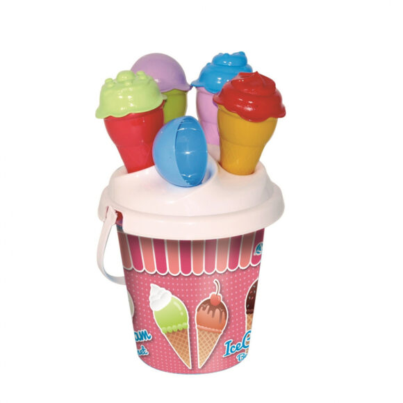 Zestaw do zabawy w piasku Lody w wiaderku Adriatic