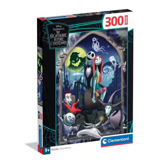 Puzzle 300 elementów Miasteczko Halloween