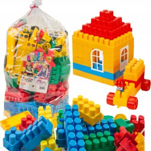 Klocki Plastikowe Giganty Mega Duże 250 elementów