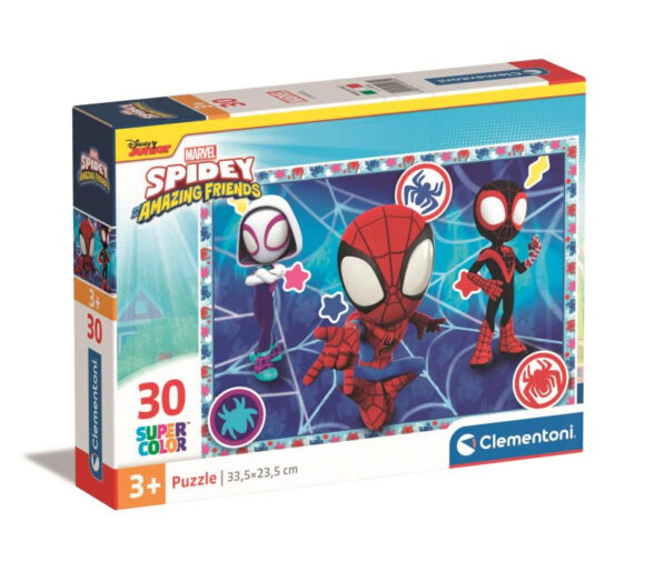 PUZZLE 30 ELEMENTÓW MARVEL SPIDEY I NIEZWYKLI PRZYJACIELE