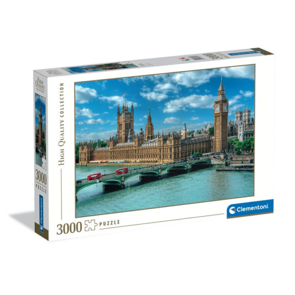 Puzzle 3000 elementów HQC THE HOUSES OF PARLIAMENT Londyn Clementoni