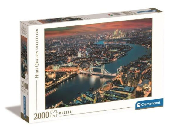 PUZZLE 2000 ELEMENTÓW  HQC LONDON AERIAL VIEW LONDYN Z LOTU PTAKA