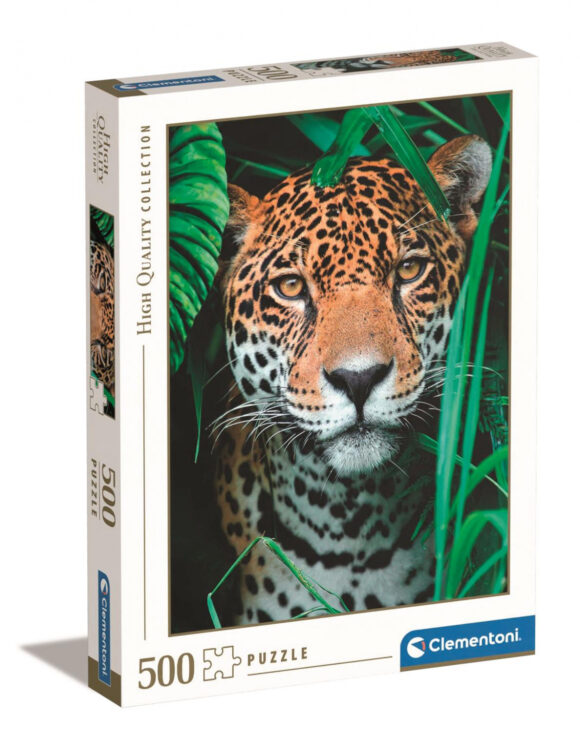 PUZZLE 500 ELEMENTÓW JAGUAR W DŻUNGLI IN THE JUNGLE