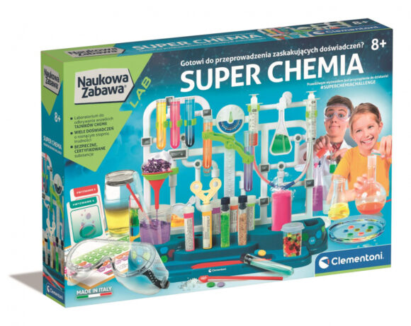 SUPER CHEMIA NAUKOWA ZABAWA CLEMENTONI