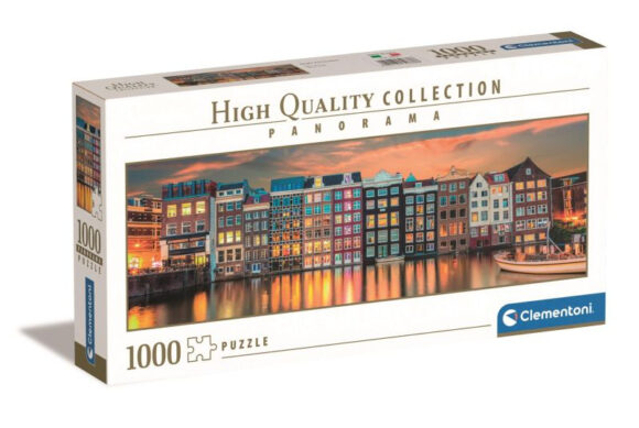 Puzzle 1000 Elementów PANORAMA HQC BRIGHT AMSTERDAM