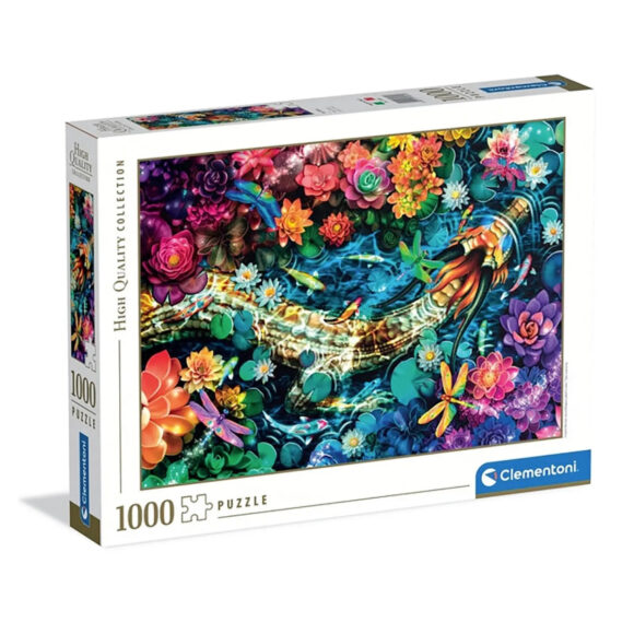 PUZZLE 1000 ELEMENTÓW HQC KOI RIVER CLEMENTONI