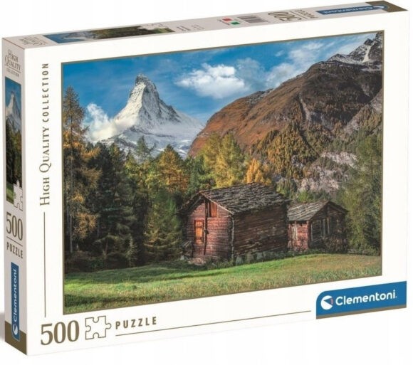 PUZZLE 500 ELEMENTÓW HQC CHARMING MATTERHORN GÓRY