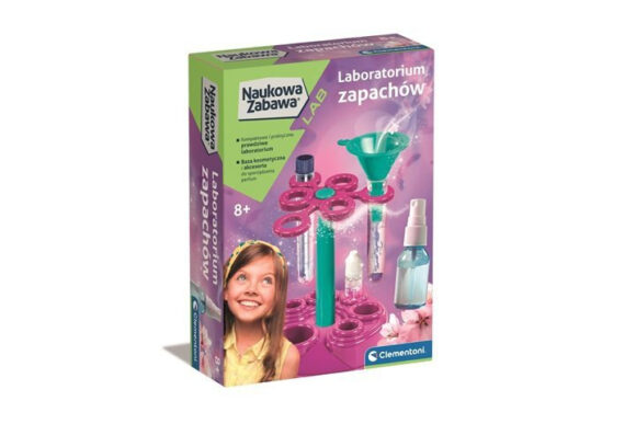 LABORATORIUM ZAPACHÓW NAUKOWA ZABAWA CLEMENTONI