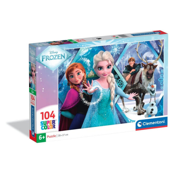Puzzle 104 elementów FROZEN  Kraina Lodu Clementoni