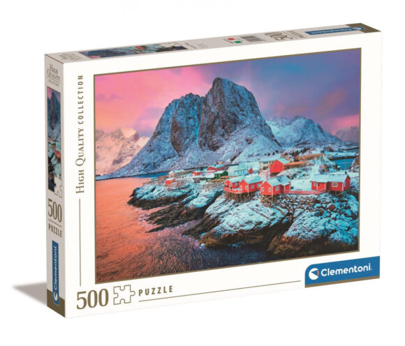 Puzzle 500 elementów HAMNOY VILLAGE Wioska