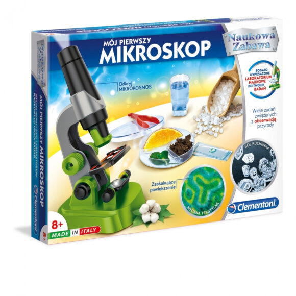 Mikroskop zabawka dla dzieci  Powiększenie 150 x
