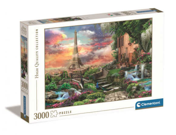 Puzzle 3000 elementów Clementoni Paris Dream Sen w Paryżu