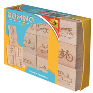 Domino drewniane - pojazdy Produkt Polski