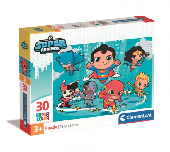 PUZZLE 30 ELEMENTÓW DC COMICS SUPERFRIENDS
