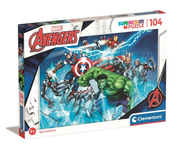 Puzzle 104 elementy MARVEL AVENGERS